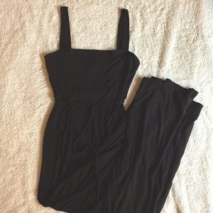 🍊 jumpsuit | ribbed | sleeveless | size small